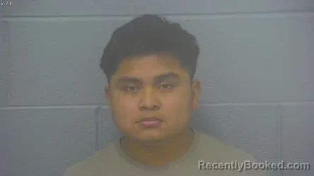 Mugshot of ANGEL RODRIGO SUB-CAAL booked in Greene County, Missouri on March 27, 2026