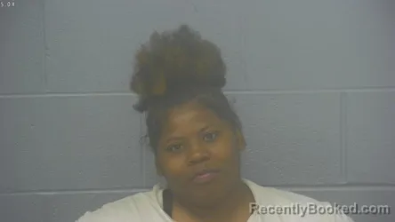 Mugshot of A'shonesty Not'cedyia Stewart booked in Greene County, Missouri on September 25, 2026