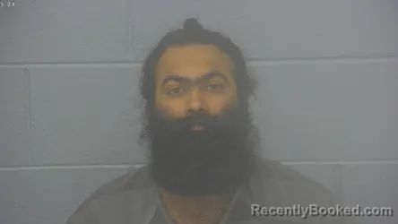 Mugshot of Arshdeep Singh booked in Greene County, Missouri on August 22, 2026