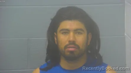 Mugshot of ADONALDO SUCHITE-RAMIREZ booked in Greene County, Missouri on March 21, 2026