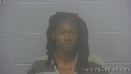Mugshot of A'ntonia Denise Cedri Smith booked in Greene County, Missouri on August 3, 2026