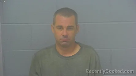 Mugshot of Andrew David Sawyer booked in Greene County, Missouri on July 30, 2026