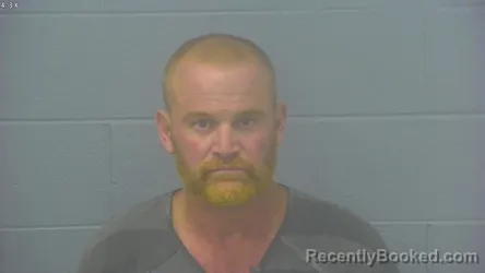 Mugshot of Austin Douglass Stigall booked in Greene County, Missouri on October 9, 2026