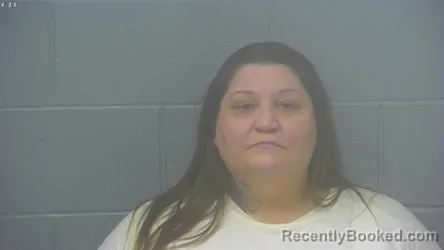 Mugshot of Amy Dianne Shackelford booked in Greene County, Missouri on October 8, 2026