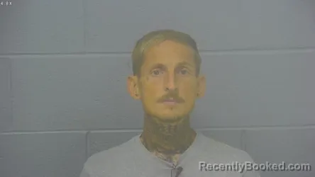 Mugshot of Adam Wayne Thomas booked in Greene County, Missouri on August 13, 2026