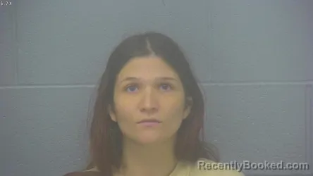 Mugshot of Alexa Jade Willis booked in Greene County, Missouri on August 18, 2026