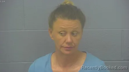 Mugshot of BRANDI IOLA BURTON booked in Greene County, Missouri on March 20, 2026