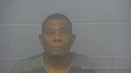 Mugshot of Brunel Baguidy booked in Greene County, Missouri on October 14, 2026