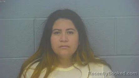 Mugshot of BELSI MARGOT CABALLERO-CANAN booked in Greene County, Missouri on March 14, 2026