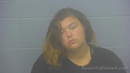 Mugshot of Baylie Adara Donovsky booked in Greene County, Missouri on October 13, 2026