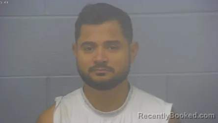 Mugshot of Bryan Gonzalez-Martinez booked in Greene County, Missouri on August 7, 2026