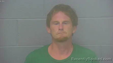 Mugshot of Brandon Michael Ivicsics booked in Greene County, Missouri on August 21, 2026