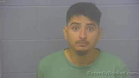 Mugshot of BRYAN ENRIQUE JUAREZ-HERNANDEZ booked in Greene County, Missouri on June 27, 2026