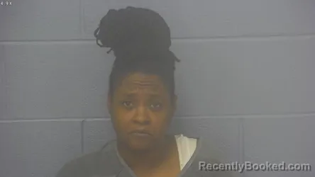 Mugshot of Brandi Merzades Johnson booked in Greene County, Missouri on October 5, 2026