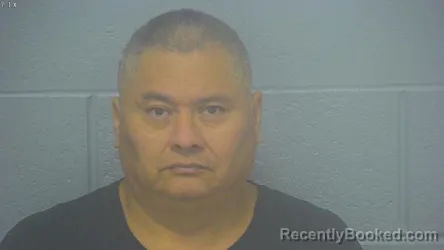 Mugshot of Benigno Jimenez-Villalva booked in Greene County, Missouri on August 13, 2026