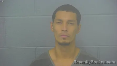 Mugshot of Bryan Josue Molina-Reyes booked in Greene County, Missouri on August 6, 2026
