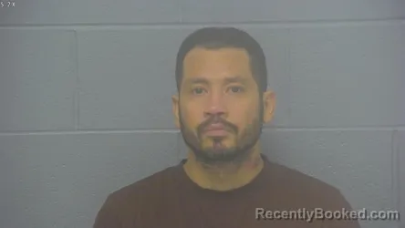 Mugshot of Bryan Eduardo Ramirez-Aguero booked in Greene County, Missouri on October 23, 2026