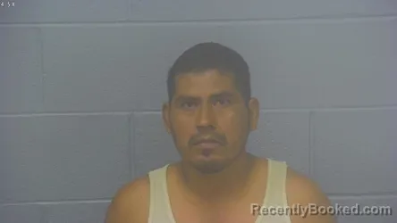 Mugshot of Carmelo Atlahua Temoxtle booked in Greene County, Missouri on August 2, 2026
