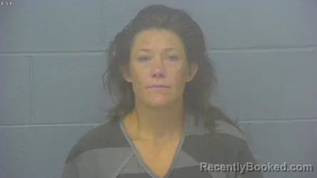 Mugshot of Carrlee Rebecca Banning booked in Greene County, Missouri on October 14, 2026