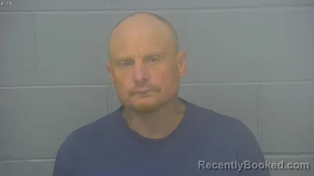 Mugshot of Christopher Ray Barrett booked in Greene County, Missouri on October 16, 2026