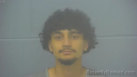 Mugshot of CRISTIAN ANTONIO CORTES MENDOZA booked in Greene County, Missouri on June 16, 2026