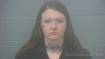 Mugshot of CODI MARIE DZIADOSZ booked in Greene County, Missouri on April 1, 2026