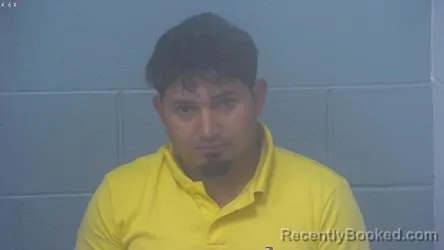 Mugshot of CRISTIAN GEOVANY GARCIA CALLEJAS booked in Greene County, Missouri on June 27, 2026