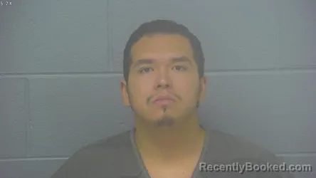 Mugshot of Cesar Augusto Herrera-Hernandez booked in Greene County, Missouri on August 1, 2026