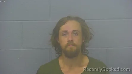 Mugshot of Calvin Lee Kinnee booked in Greene County, Missouri on July 31, 2026