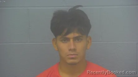 Mugshot of Carlos Ezequiel Lechado-Martinez booked in Greene County, Missouri on August 9, 2026