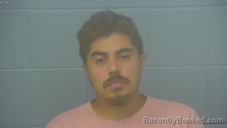 Mugshot of Carlos Eduardo Martinez booked in Greene County, Missouri on July 31, 2026