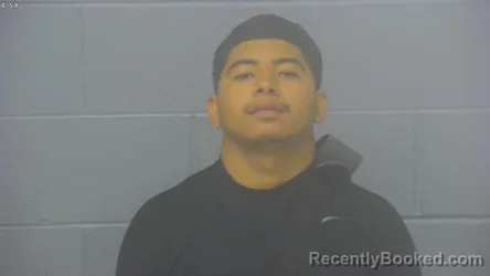 Mugshot of Christian Munoz Torres booked in Greene County, Missouri on October 17, 2026