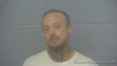 Mugshot of Clinton Scott Mccarty booked in Greene County, Missouri on August 17, 2026