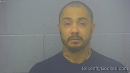 Mugshot of CHRISTOPHER EDWARD MOORE booked in Greene County, Missouri on March 13, 2026