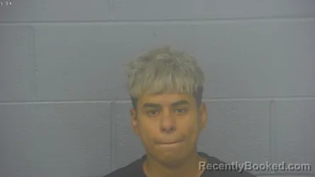Mugshot of Carlos Yovanny Padilla Ponce booked in Greene County, Missouri on August 25, 2026
