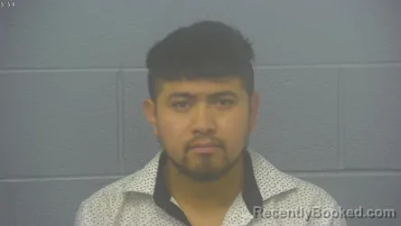 Mugshot of CLEOFAS ASAEL PEREZ-RIVAS booked in Greene County, Missouri on May 8, 2026