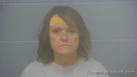 Mugshot of Cindy Lynn Potts booked in Greene County, Missouri on August 26, 2026