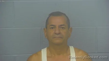 Mugshot of Carlos Renieri Palacios-Flores booked in Greene County, Missouri on August 25, 2026