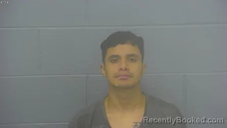 Mugshot of Cesar Ramirez-Navarro booked in Greene County, Missouri on September 22, 2026