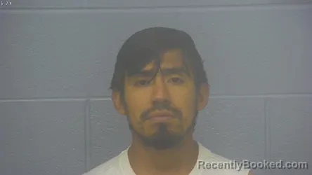 Mugshot of Carlos Omar Rodriguez Vasquez booked in Greene County, Missouri on August 7, 2026