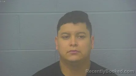 Mugshot of Cristian Reyes-Gonzalez booked in Greene County, Missouri on August 13, 2026