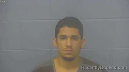 Mugshot of Cristian Jose Rojas booked in Greene County, Missouri on October 8, 2026