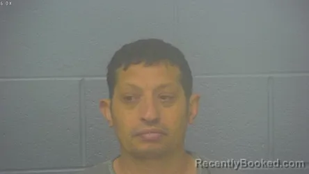 Mugshot of CESAR AUGUSTO SANCHEZ ACOSTA booked in Greene County, Missouri on May 2, 2026