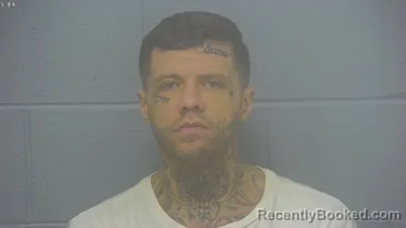 Mugshot of Chad James Woelich booked in Greene County, Missouri on July 31, 2026