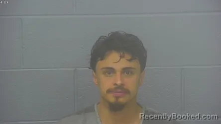Mugshot of DIEGO ANDRADE SOLIS booked in Greene County, Missouri on May 14, 2026