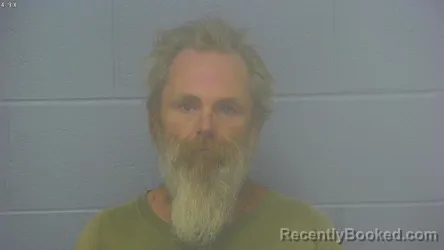 Mugshot of Darrell Eugene Amos booked in Greene County, Missouri on August 11, 2026
