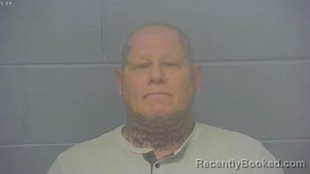 Mugshot of David James Andrews booked in Greene County, Missouri on October 20, 2026