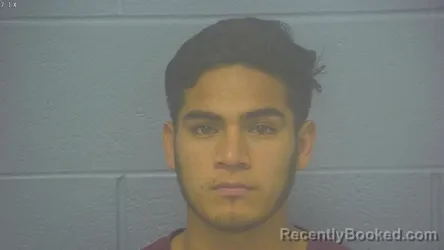 Mugshot of DILMER ADIEL BONILLA GOMEZ booked in Greene County, Missouri on March 26, 2026