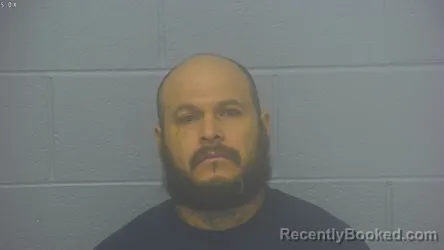Mugshot of David Bernal-Valazquez booked in Greene County, Missouri on August 8, 2026