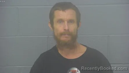 Mugshot of Douglas Eugene Caplinger booked in Greene County, Missouri on August 21, 2026